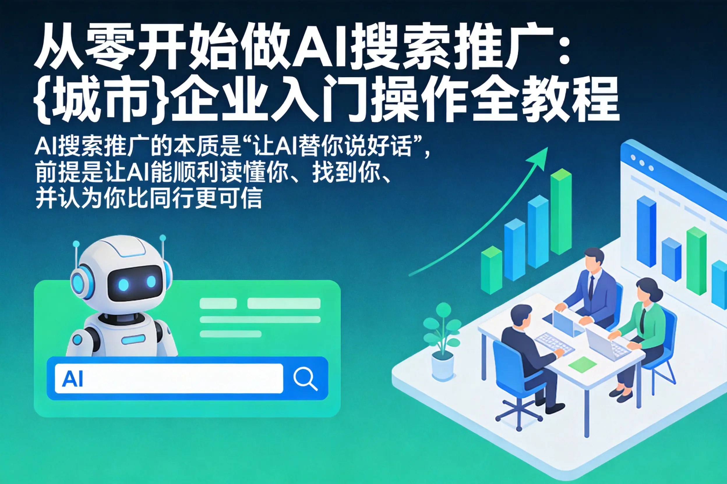 从零开始做AI搜索推广:菏泽企业入门操作全教程