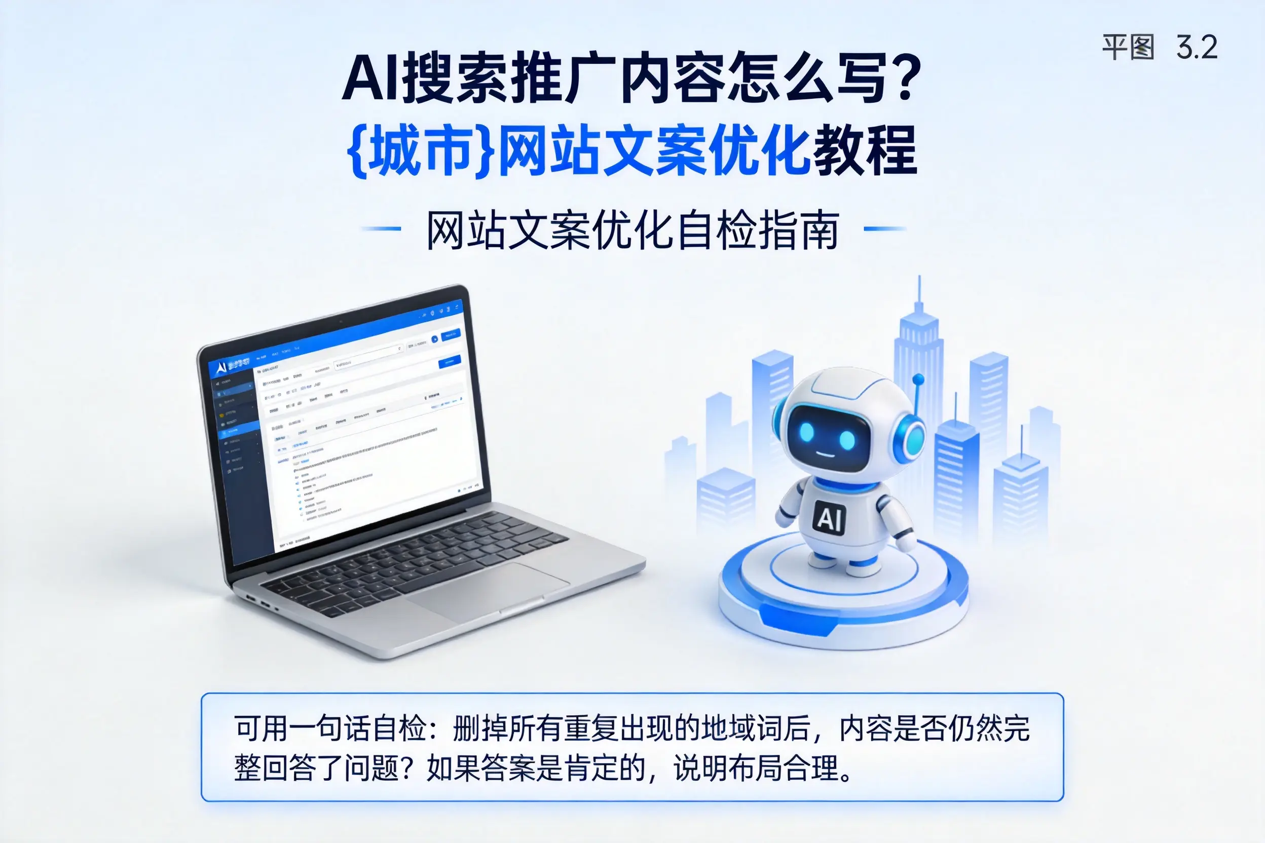AI搜索推广内容怎么写？菏泽网站文案优化教程