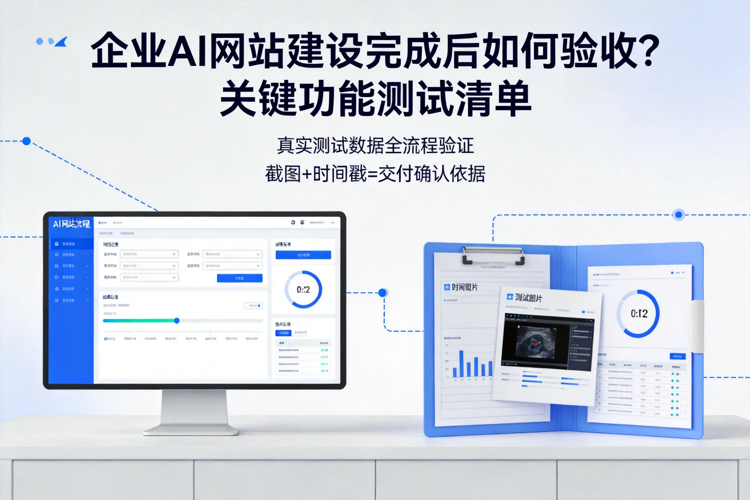 菏泽企业AI网站建设完成后如何验收?关键功能测试清单