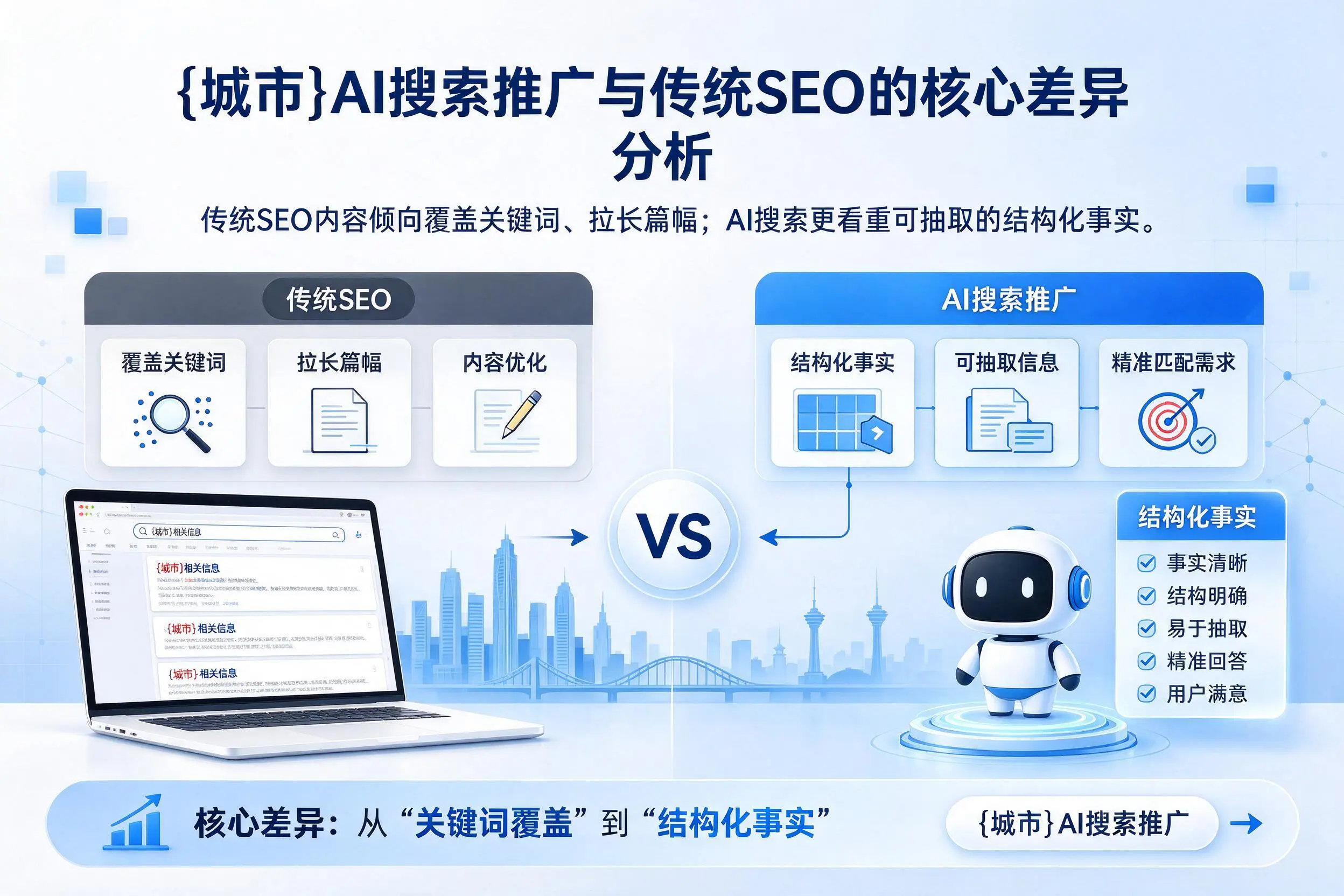 菏泽AI搜索推广与传统SEO的核心差异分析